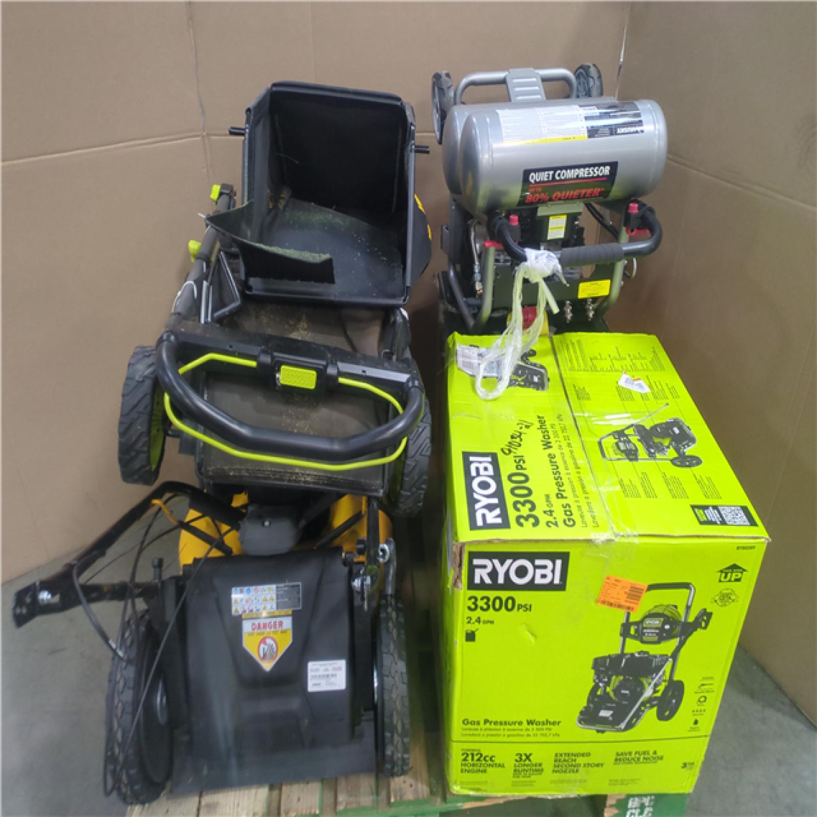 CALIFORNIA AS-IS OUTDOOR POWER EQUIPMENT