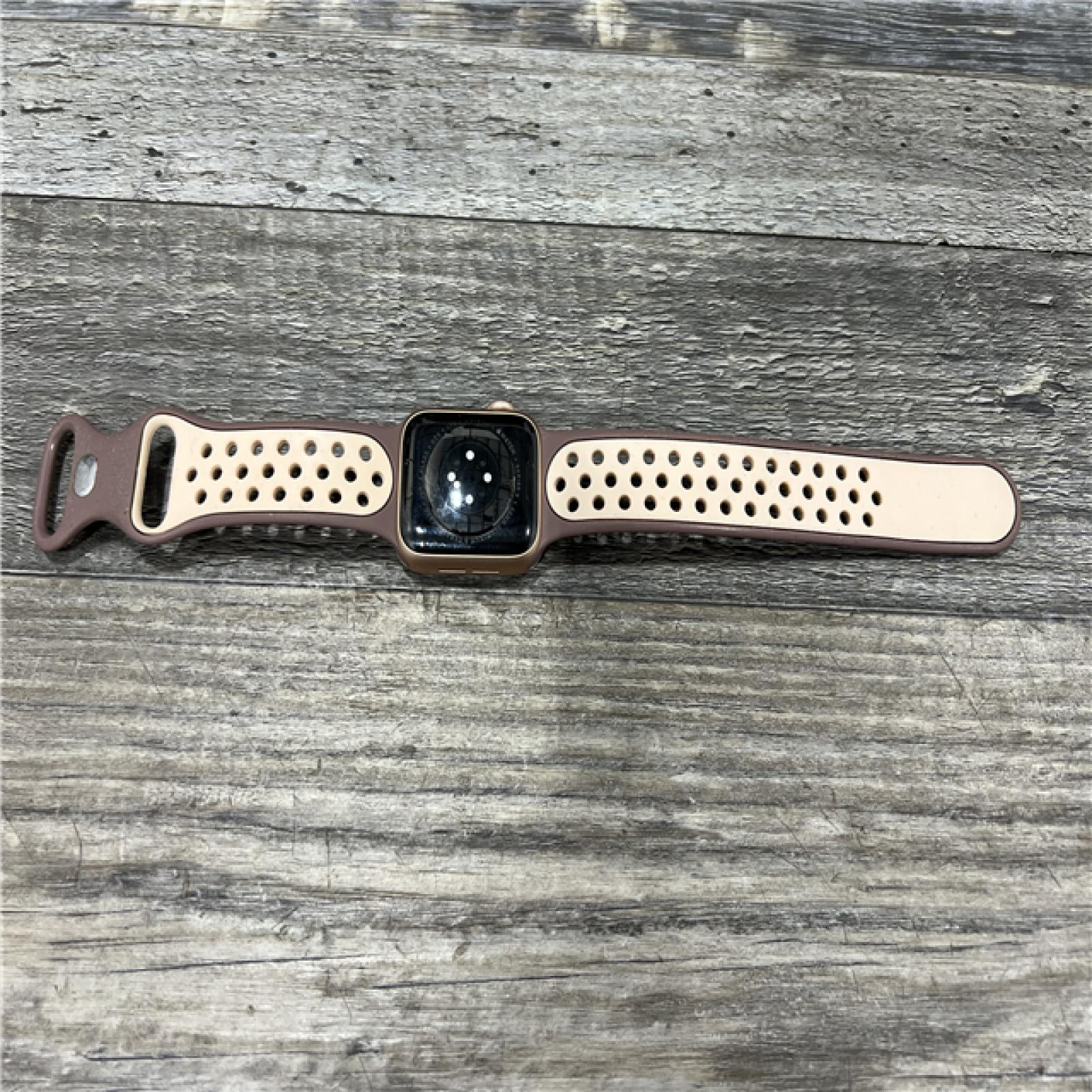 AS-IS Apple Watch Series 6 (GPS + Cellular, 40mm) - Gold Aluminum Case with Lavender - Pink Sports Band