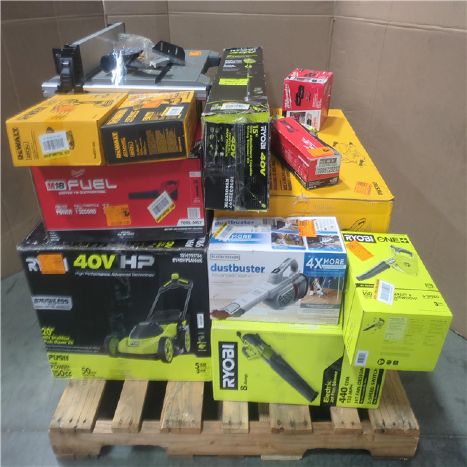 CALIFORNIA AS-IS TOOL PALLET