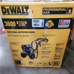 Phoenix DEWALT 3600 PSI 2.5 GPM Gas Pressure Washer with Honda GX200 Engine  Heavy-Duty Commercial Cold Water Power Cleaner