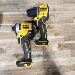 HOUSTON LOCATION - AS-IS DEWALT 2 TOOL COMBO KIT W/ (2) BATTERY & CHARGER