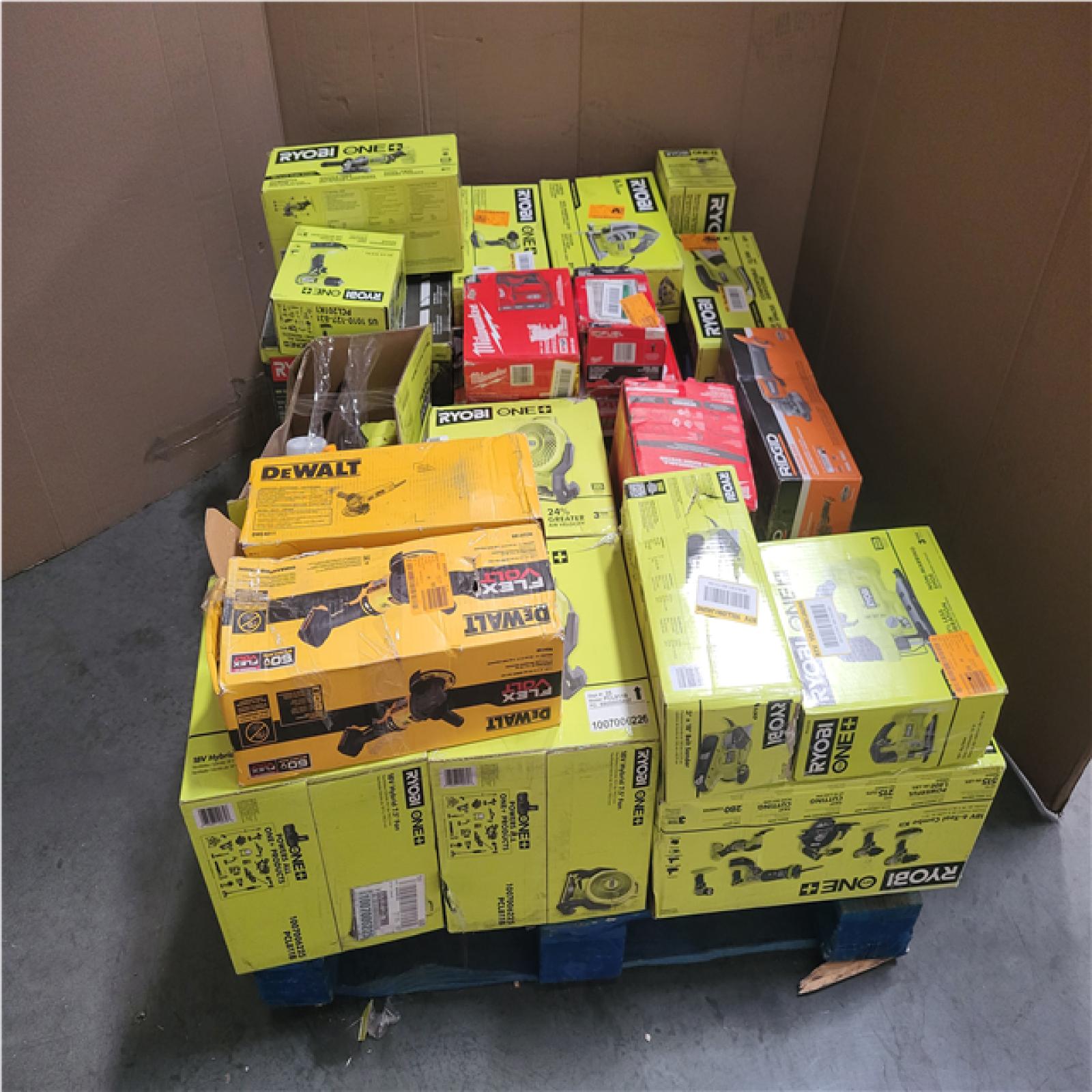 CALIFORNIA AS-IS TOOL PALLET