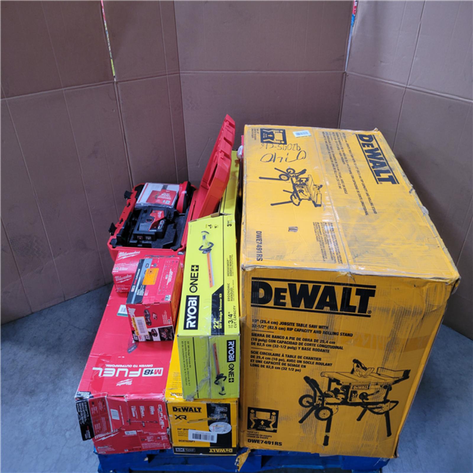 CALIFORNIA AS-IS TOOL PALLET