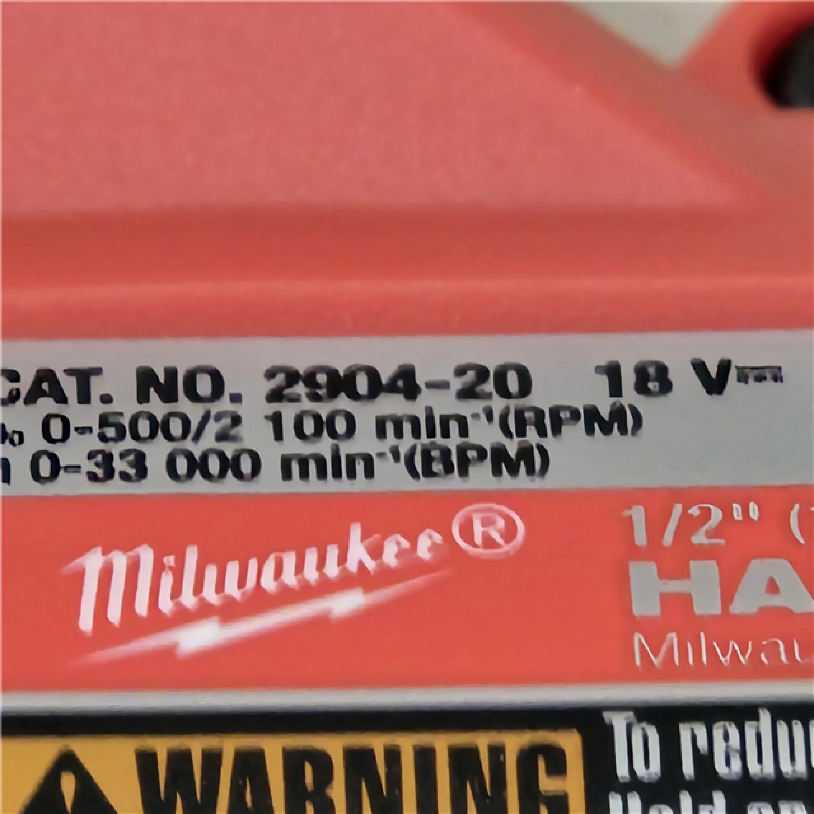 AS-IS Milwaukee 2904-20 12V 1/2  Hammer Drill/ Driver