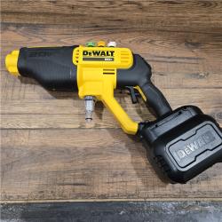 AS-IS Dewalt 20V 550 PSI  1 GPM Cordless Power Cleaner W/ 4 Nozzles Tool-Only DCPW550B