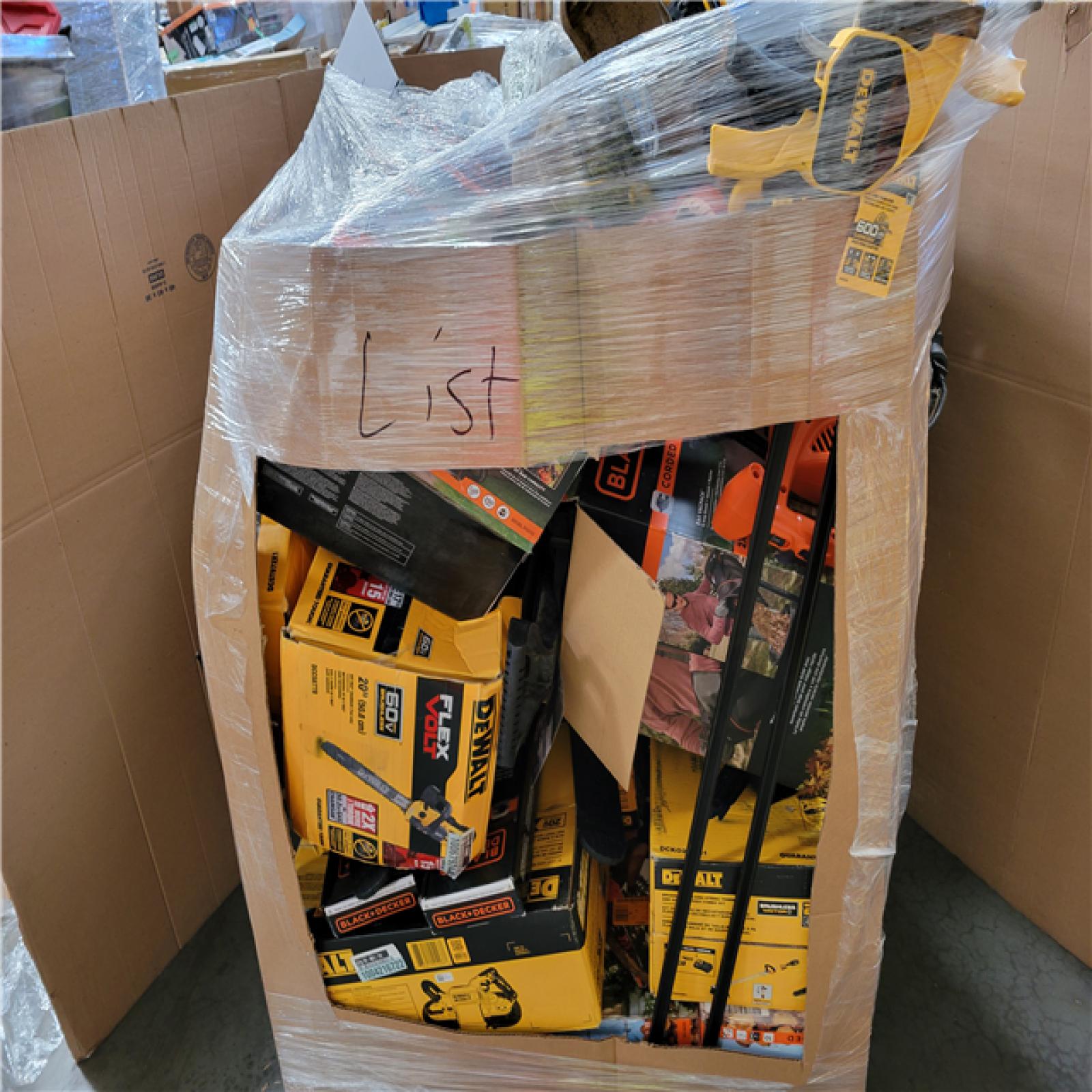 CALIFORNIA AS-IS TOOL PALLET