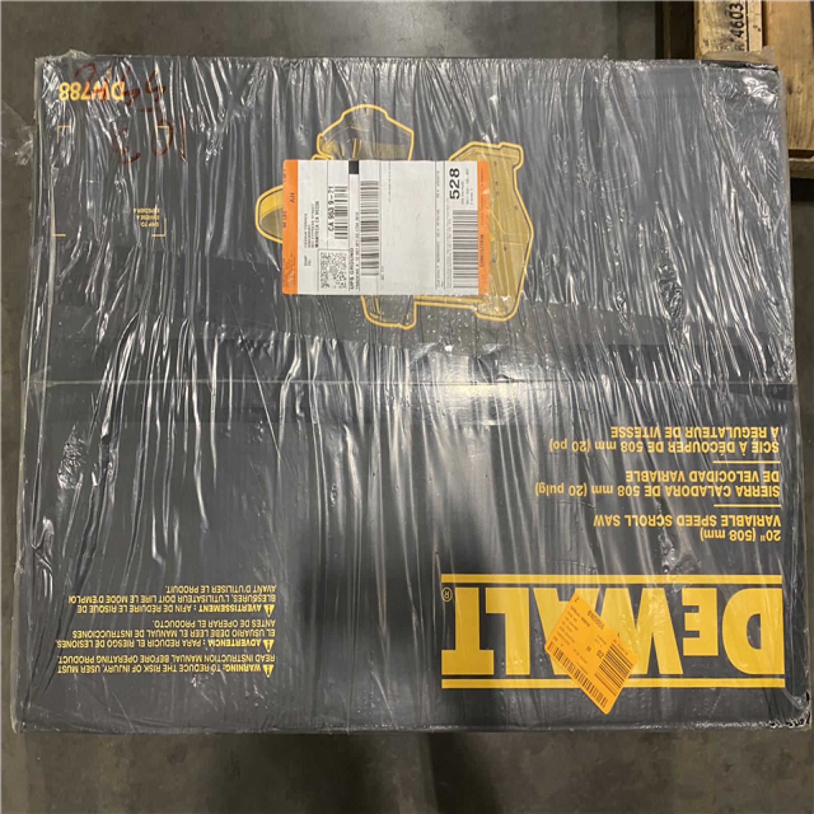 NEW- DEWALT 20 in. Variable-Speed Scroll Saw