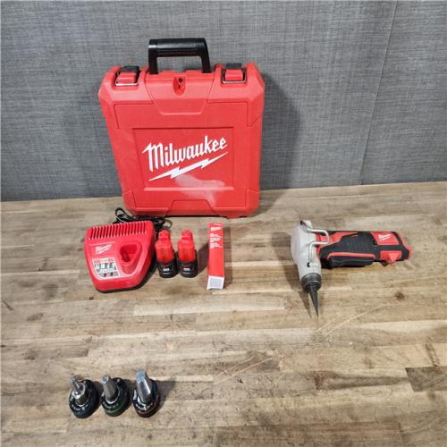 HOUSTON LOCATION - AS-IS M12 12-Volt Lithium-Ion Cordless PEX Expansion Tool Kit with (2) 1.5 Ah Batteries  (3) Expansion Heads and Hard Case