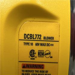 AS-IS DEWALT FLEXVOLT 60V MAX 125 MPH 600 CFM Brushless Cordless Battery Powered Blower Kit