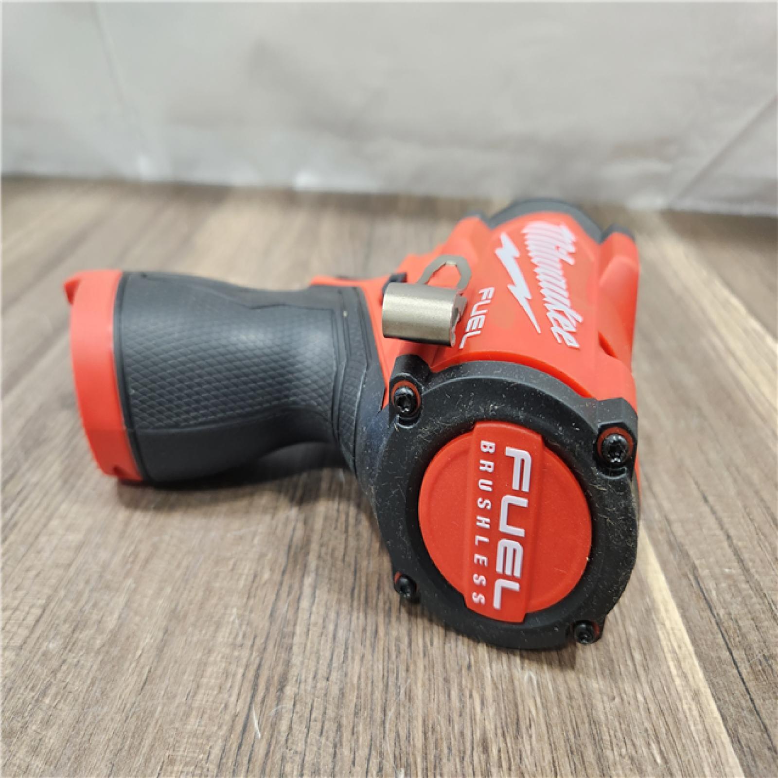 AS-IS- Milwaukee M12 FUEL M12 3/8 in. Cordless Brushless High Torque Impact Wrench (Tool-Only)