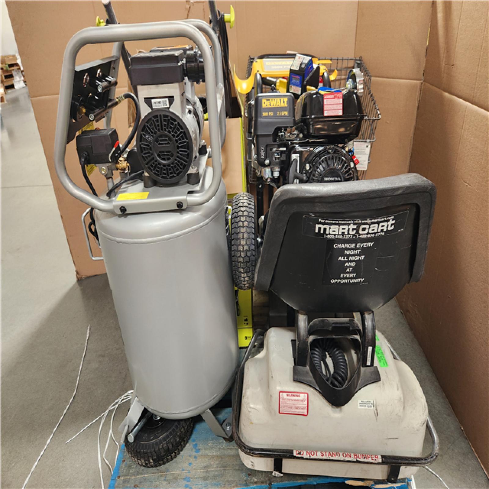 CALIFORNIA AS-IS OUT DOOR POWER EQUIPMENT