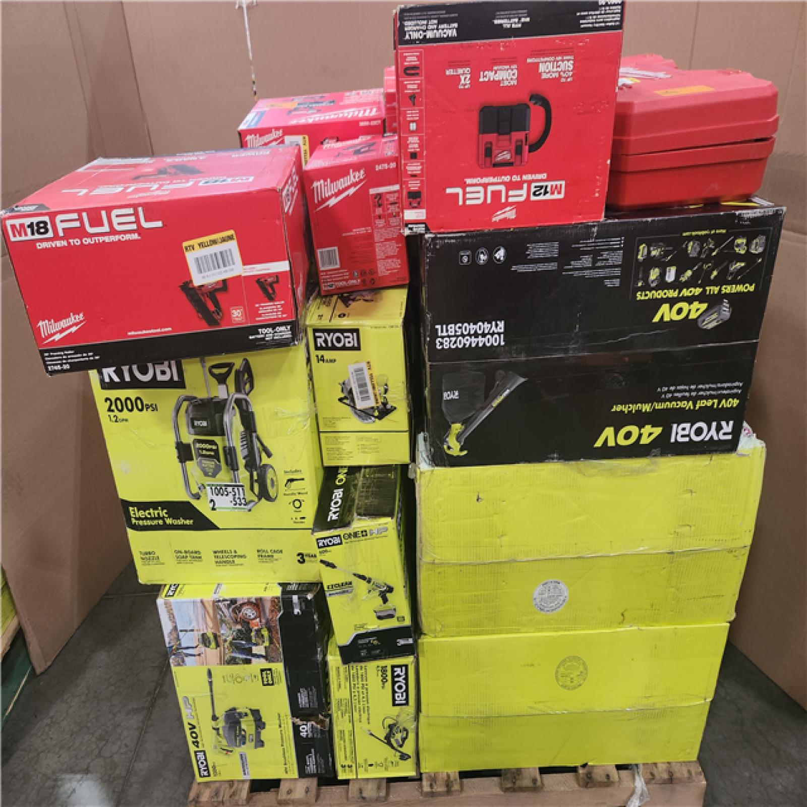 CALIFORNIA AS-IS TOOL PALLET