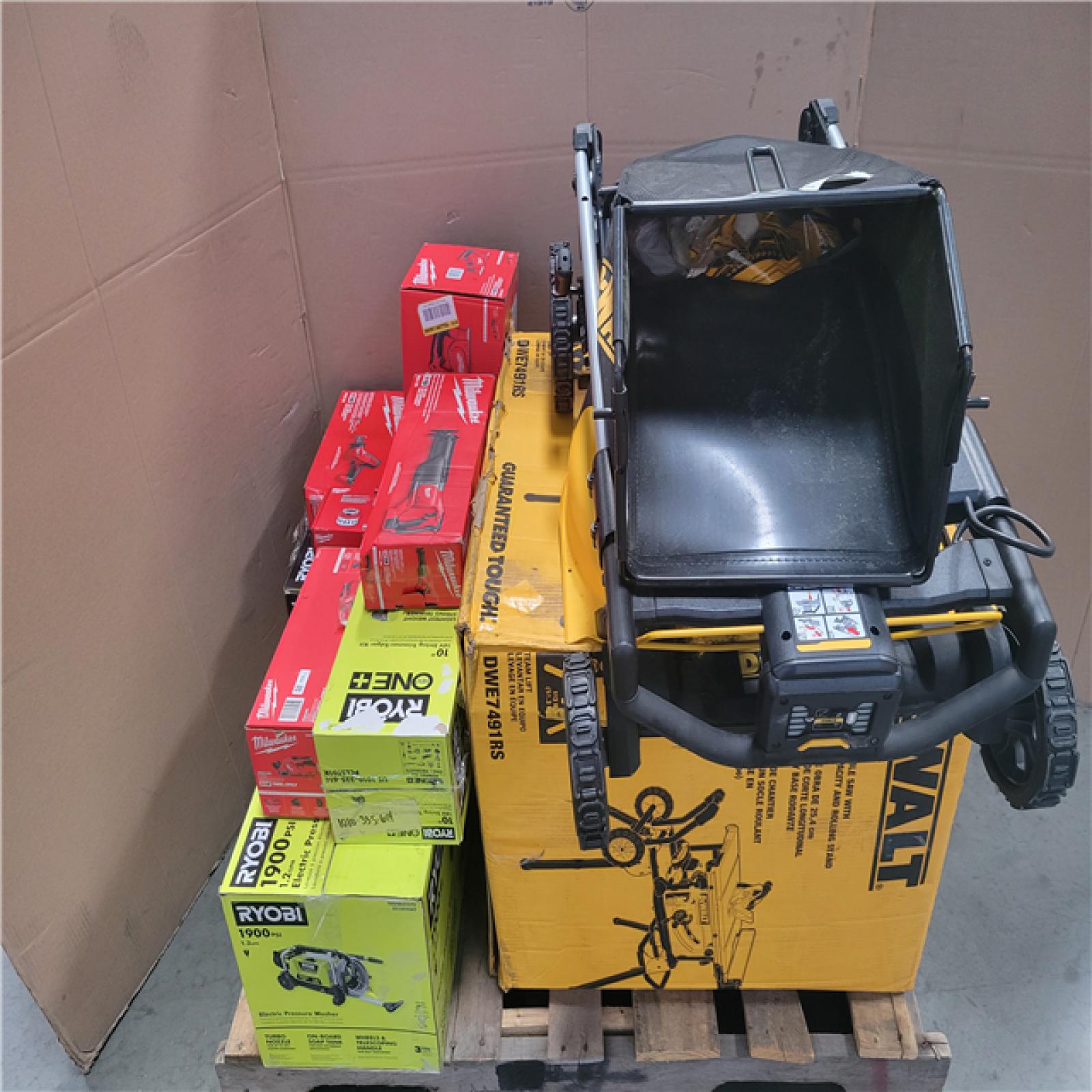 CALIFORNIA AS-IS TOOL PALLET
