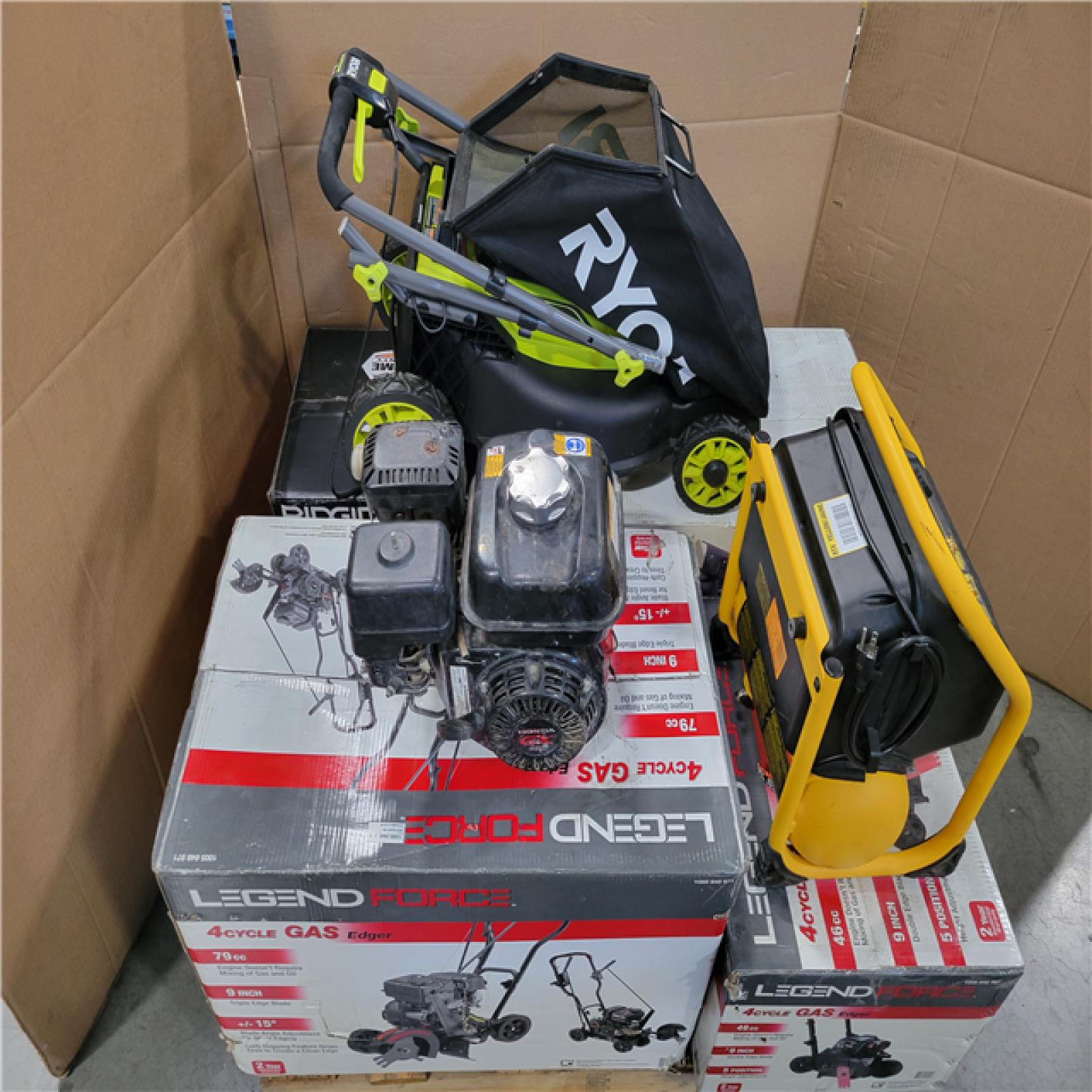 CALIFORNIA AS-IS OUTDOOR POWER EQUIPMENT