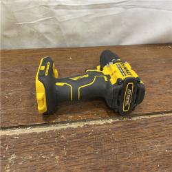 AS-IS DEWALT ATOMIC 20-Volt Lithium-Ion Cordless 1/2 in. Compact Hammer Drill with 3.0Ah Battery, Charger and Bag