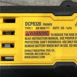 AS-IS DEWALT 20V MAX Cordless Pruner Kit