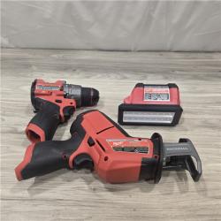 AS-IS M12 FUEL 12-Volt Li-Ion Cordless Hammer Drill Combo Kit