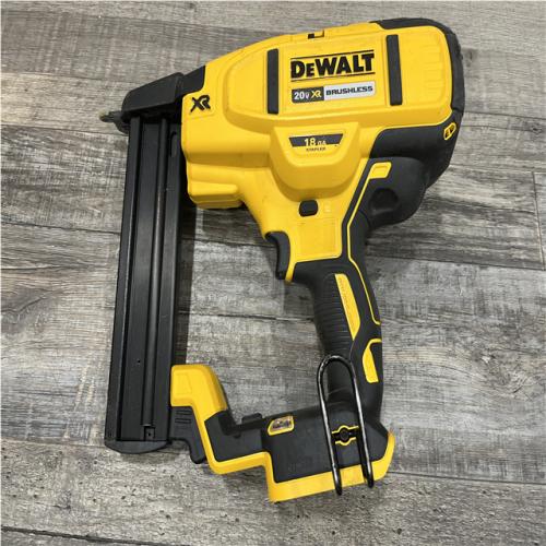 AS-IS DEWALT Cordless 18-Gauge Narrow Crown Stapler (Tool Only)