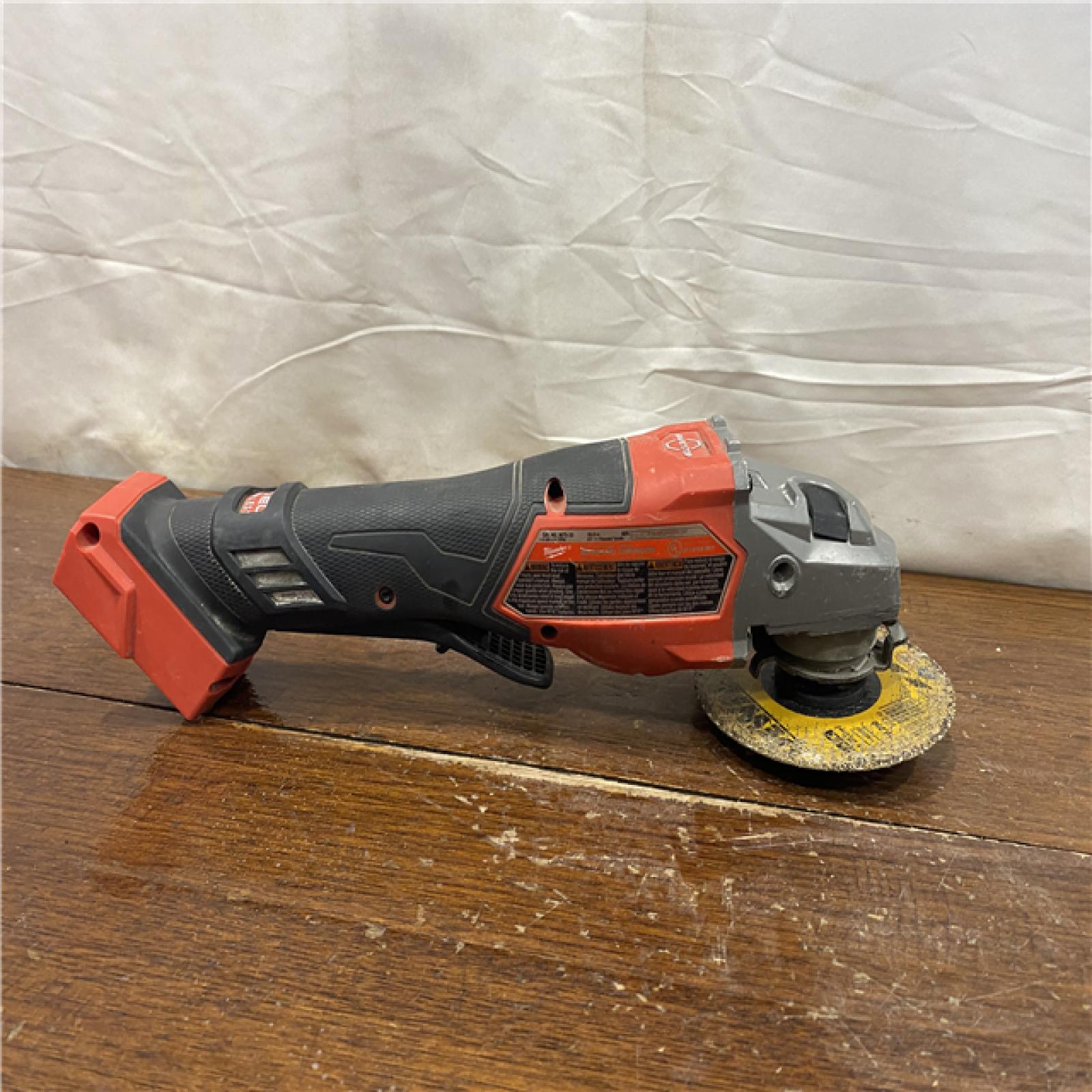 AS-IS Milwaukee M18 FUEL 4-1/2-6 Braking Grinder, Paddle Switch
