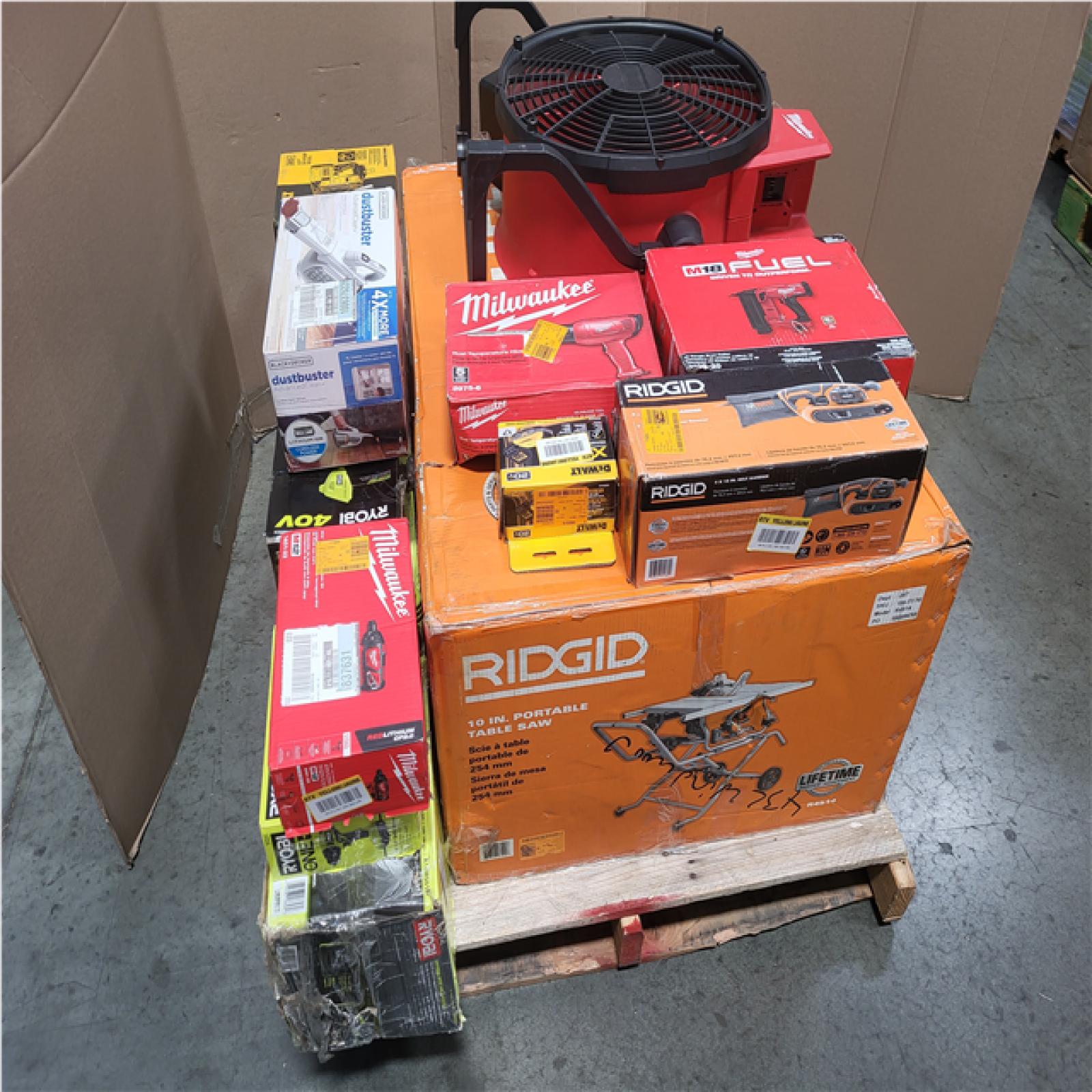 CALIFORNIA AS-IS TOOL PALLET