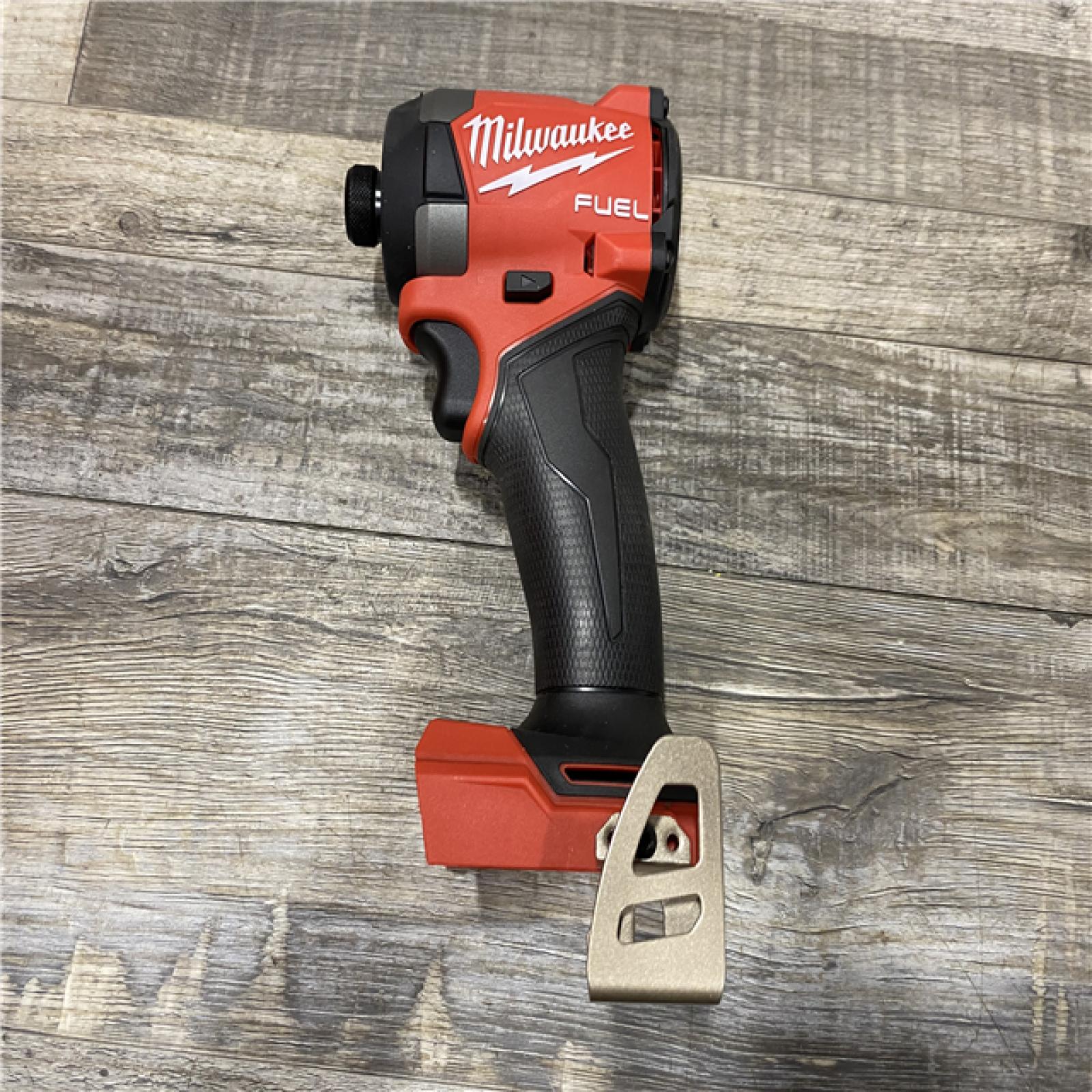 AS-IS Milwaukee FUEL 18V Lithium-Ion Brushless Cordless 1/4 in. Hex Impact Driver Kit