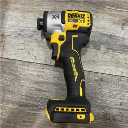 AS-IS DEWALT 20-Volt Maximum XR Lithium-Ion Cordless Brushless 1/4 in. 3-Speed Impact Driver Kit
