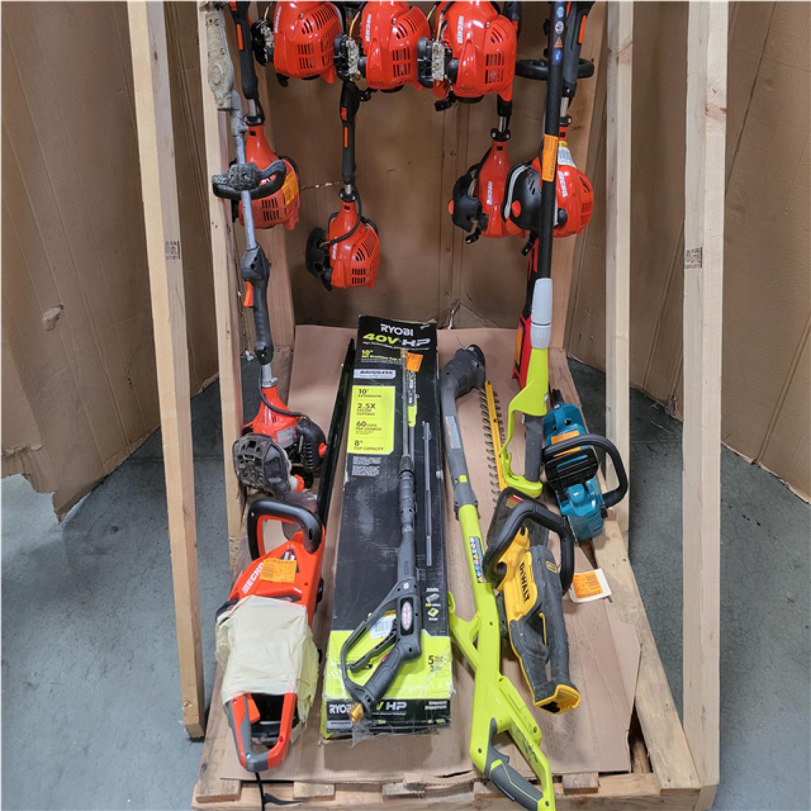 CALIFORNIA AS-IS OUTDOOR POWER EQUIPMENT