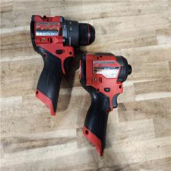 HOUSTON LOCATION - AS-IS (APPEARS LIKE NEW) Milwaukee FUEL 12-Volt Lithium-Ion Brushless Cordless Hammer Drill and Impact Driver Combo Kit