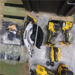 CALIFORNIA AS-IS DEWALT 20v 6 TOOL COMBO KIT