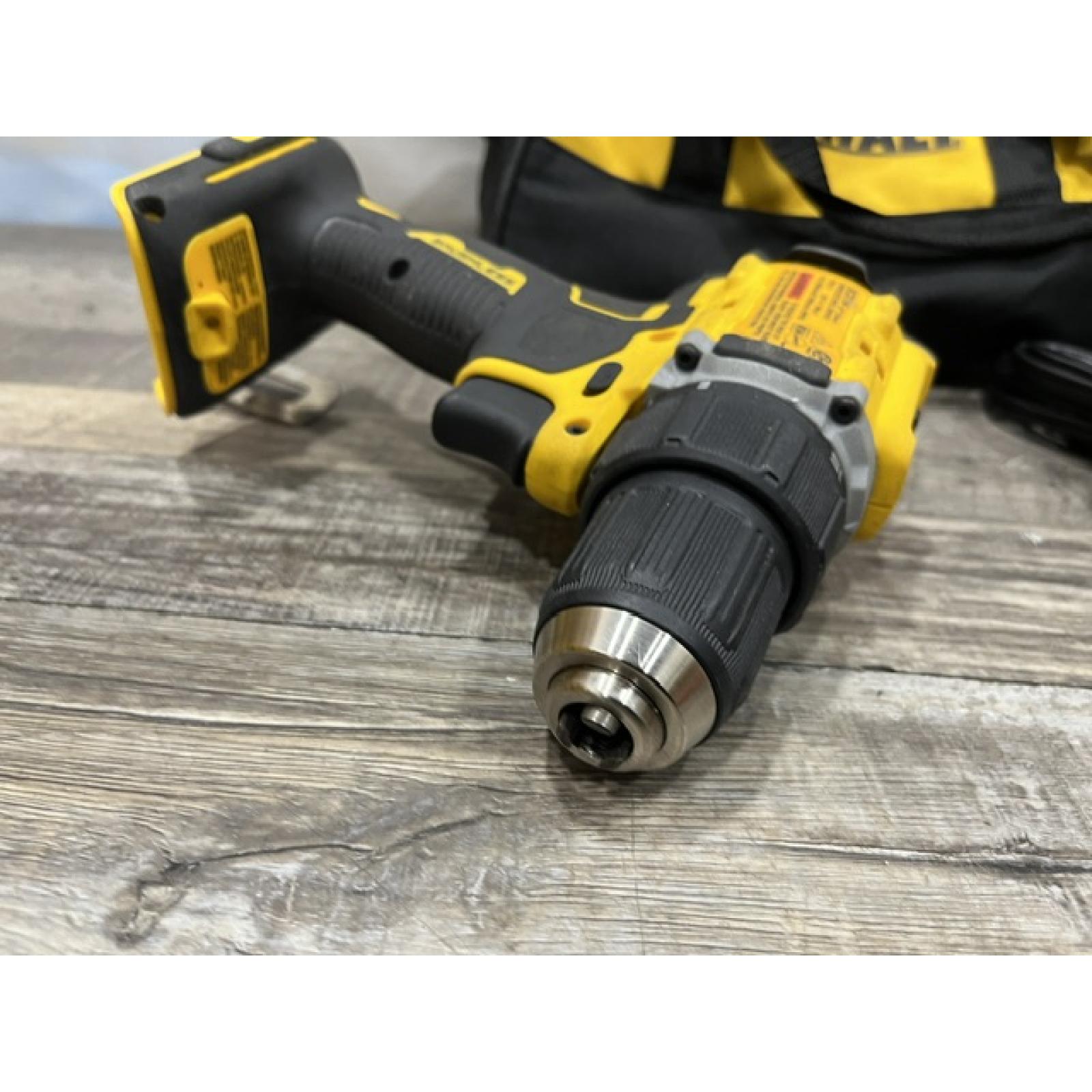 AS-IS DEWALT Atomic 20V Lithium-Ion Cordless Compact 1/2 in. Drill/Driver Kit