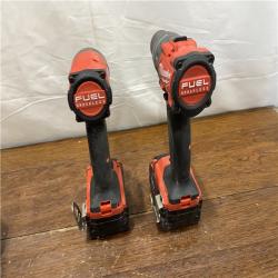 AS-IS M18 FUEL 18V Lithium-Ion Brushless Cordless Hammer Drill and Impact Driver Combo Kit (2-Tool) with 2 Batteries