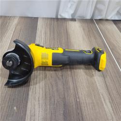 AS-IS DeWalt DCG405B 20V Max XR 4.5-Inch Slide Switch Small Angle Grinder (Tool Only)