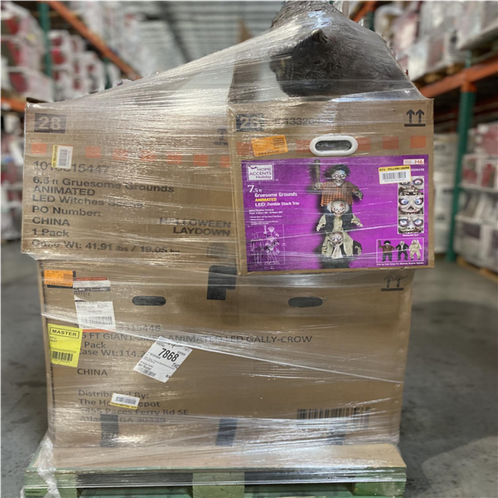 DALLAS LOCATION- MIXED BULLSEYE HALLOWEN PALLET