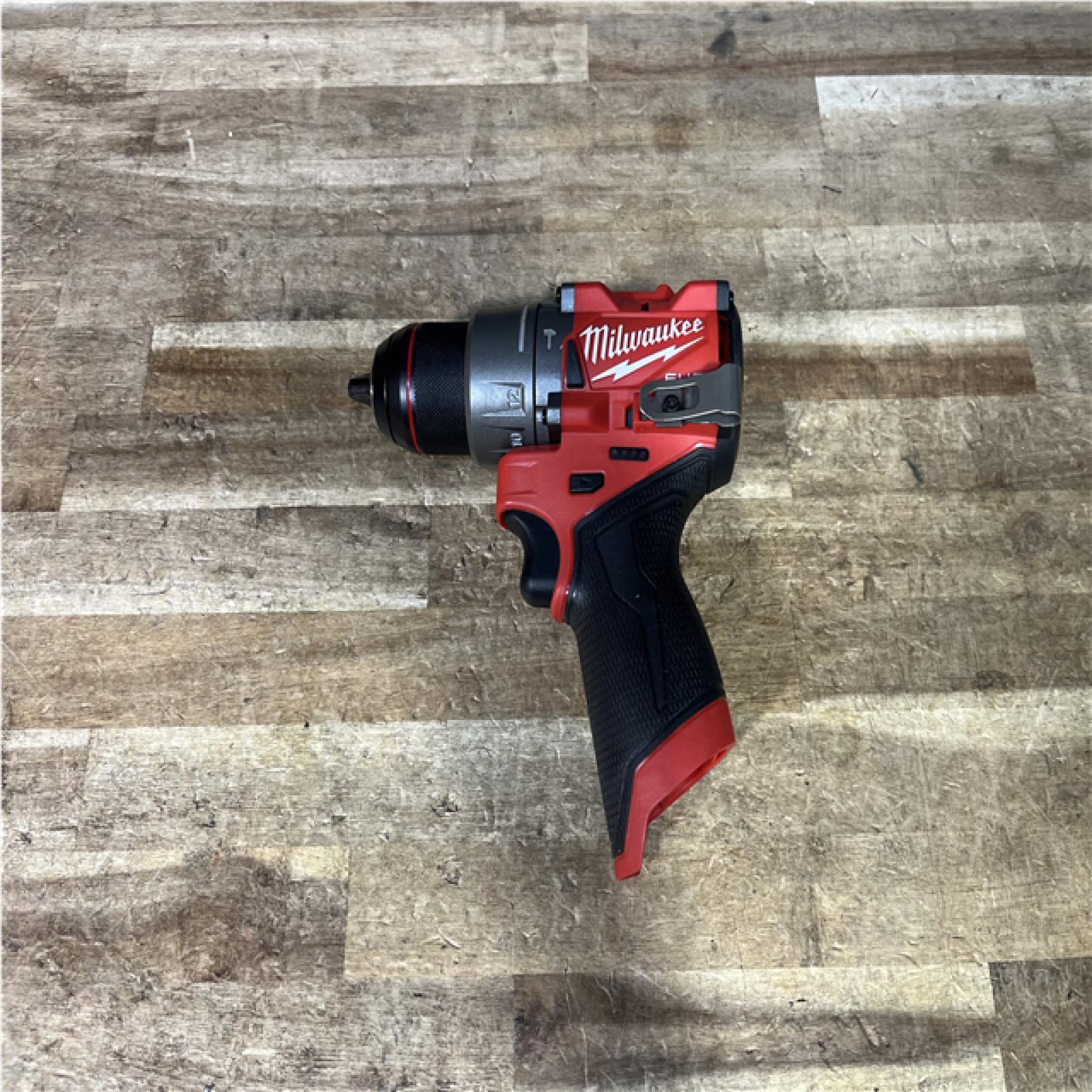 Houston Location AS-IS Milwaukee FUEL 12V Lithium-Ion Brushless Cordless 1/2 in. Hammer Drill (Tool-Only)