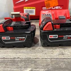 AS-IS Milwaukee FUEL 18V Lithium-Ion Brushless Cordless 3/8 in. Compact Impact Wrench Kit