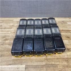 Houston Location AS-IS DeWalt Batteries QTY/15