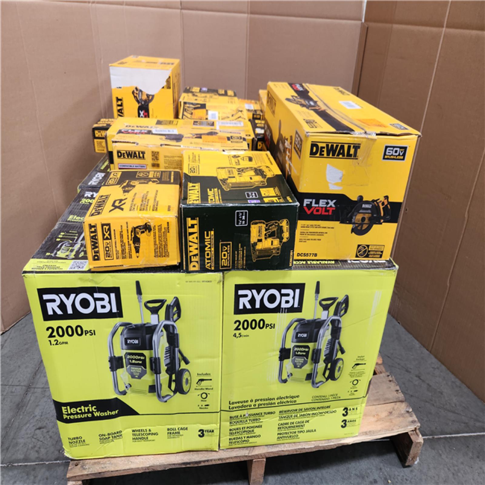 CALIFORNIA AS-IS TOOL PALLET