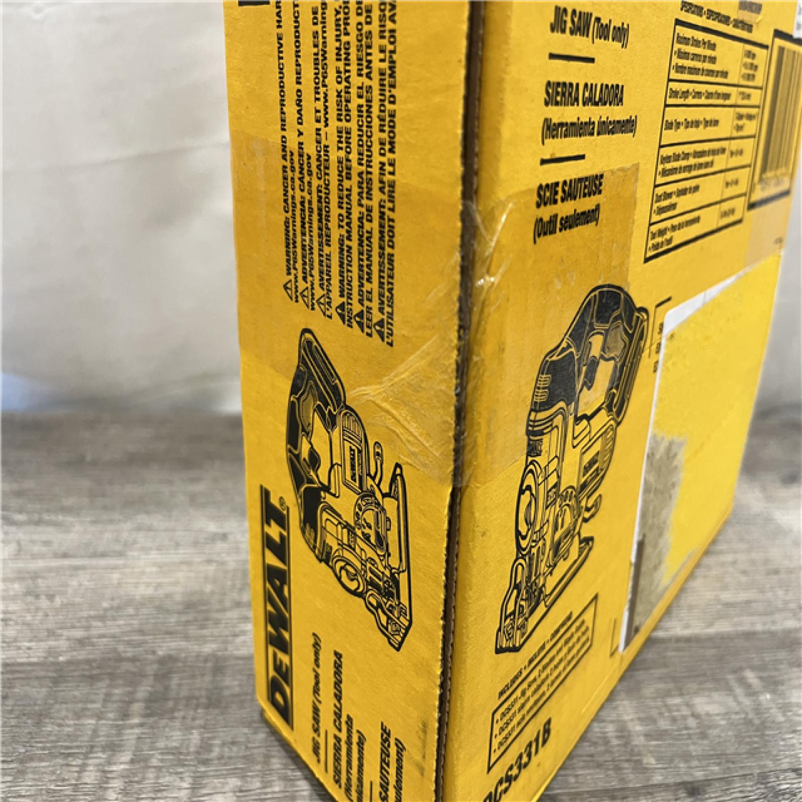 NEW -  DEWALT 20V MAX Cordless Jig Saw (Tool Only)