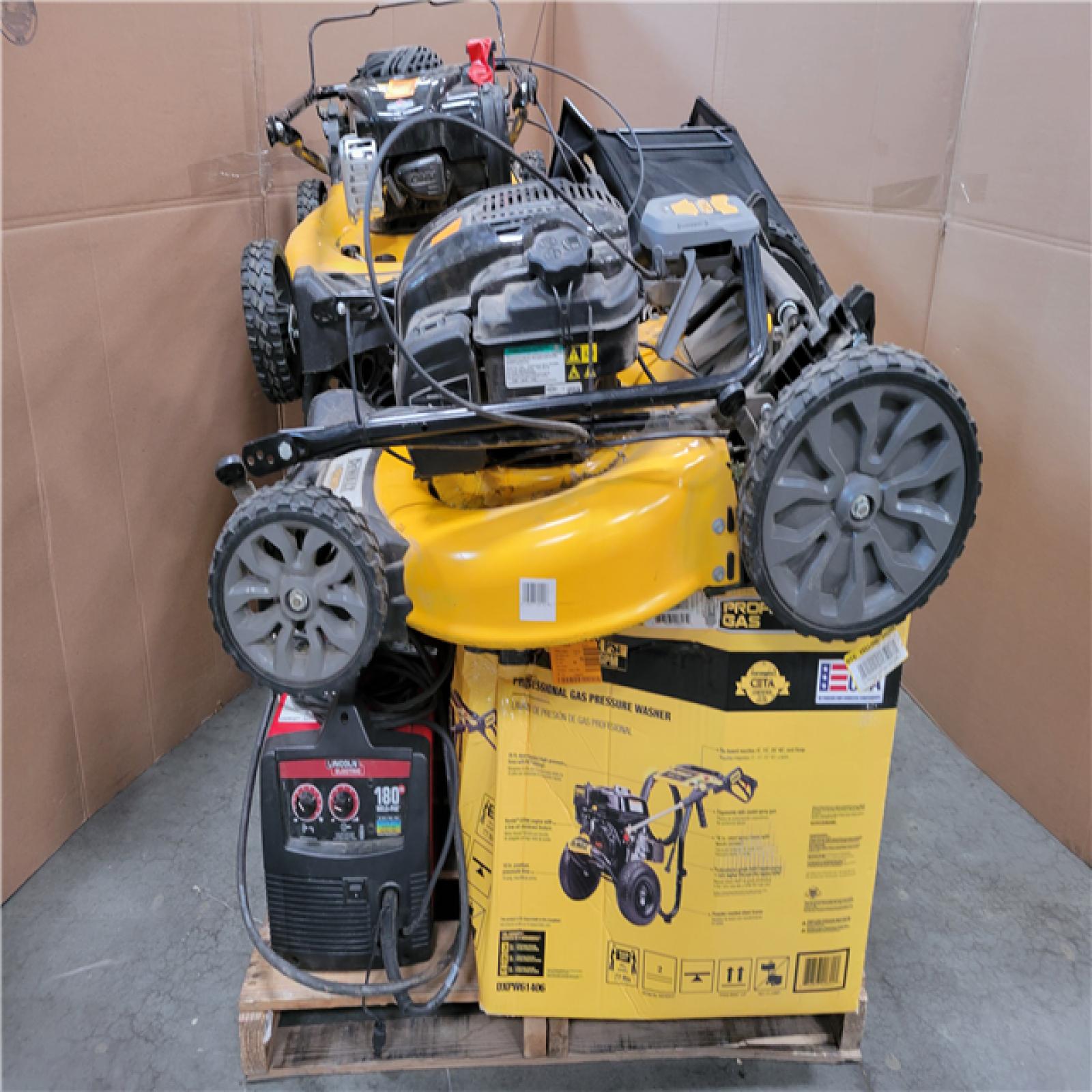 CALIFORNIA AS-IS OUTDOOR POWER EQUIPMENT
