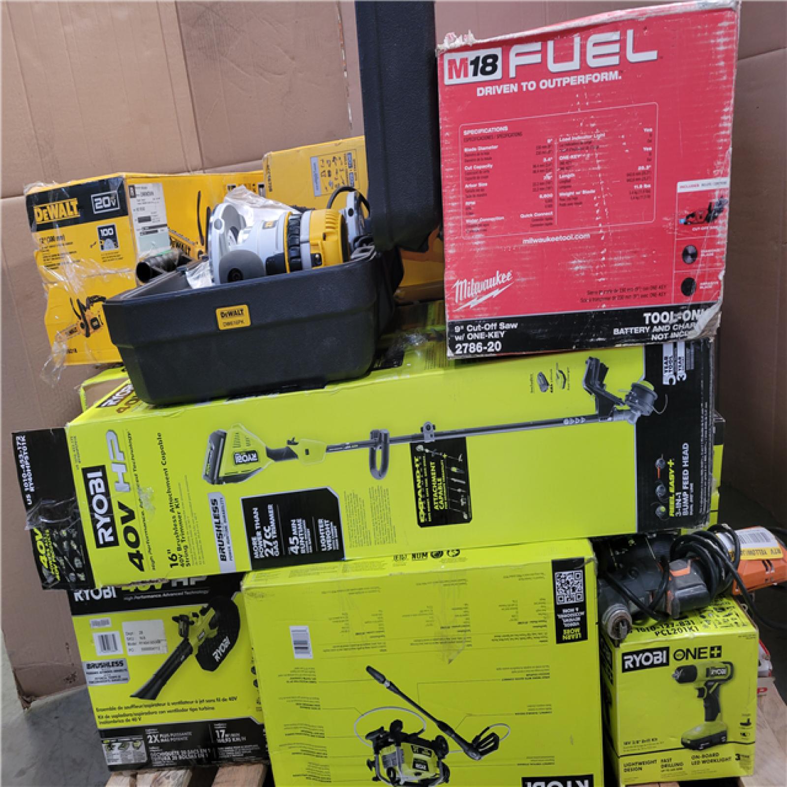 CALIFORNIA AS-IS TOOL PALLET