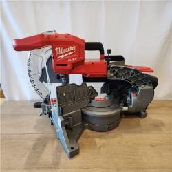LIKE-NEW- Milwaukee FUEL 18V 10 in. Lithium-Ion Brushless Cordless Dual Bevel Sliding Compound Miter Saw Kit