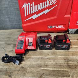 HOUSTON LOCATION - AS-IS (APPEARS LIKE NEW) MILWAUKEE FUEL 18V Lithium-Ion Brushless Cordless Hammer Drill and Impact Driver Combo Kit