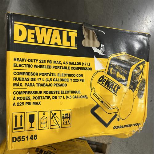 LIKE NEW! - DEWALT 4.5 Gal. Portable Electric Air Compressor