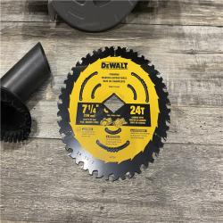 AS-IS DEWALT FLEXVOLT 60V MAX Cordless Brushless 7-1/4 in. Wormdrive Style Circular Saw (Tool Only)