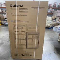 DALLAS LOCATION- NEW! GALANZ12 cu. ft. Top Freezer Refrigerator with Dual Door