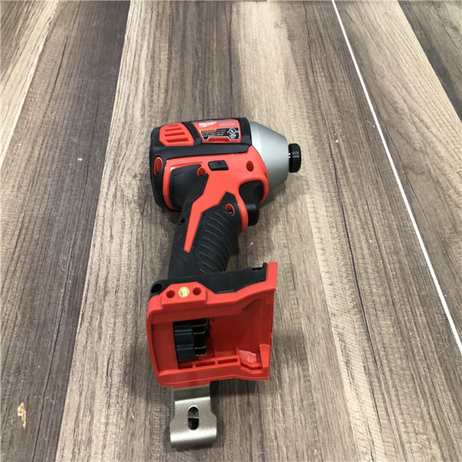 AS-IS Milwaukee 18V Lithium-Ion Cordless 1/4 in. Hex Impact Driver (Tool-Only)