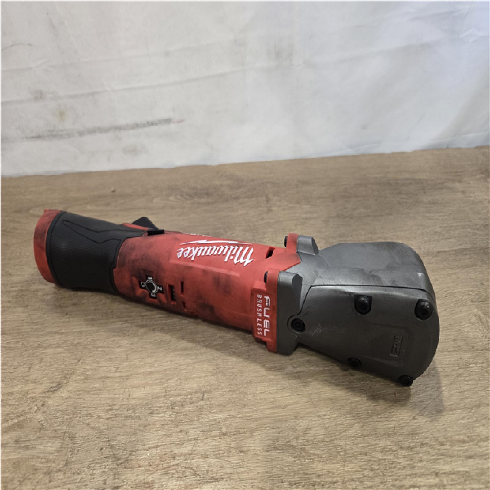AS-IS Milwaukee FUEL 12V Lithium-Ion Brushless Cordless 3/8 in. Right Angle Impact Wrench (Tool-Only)