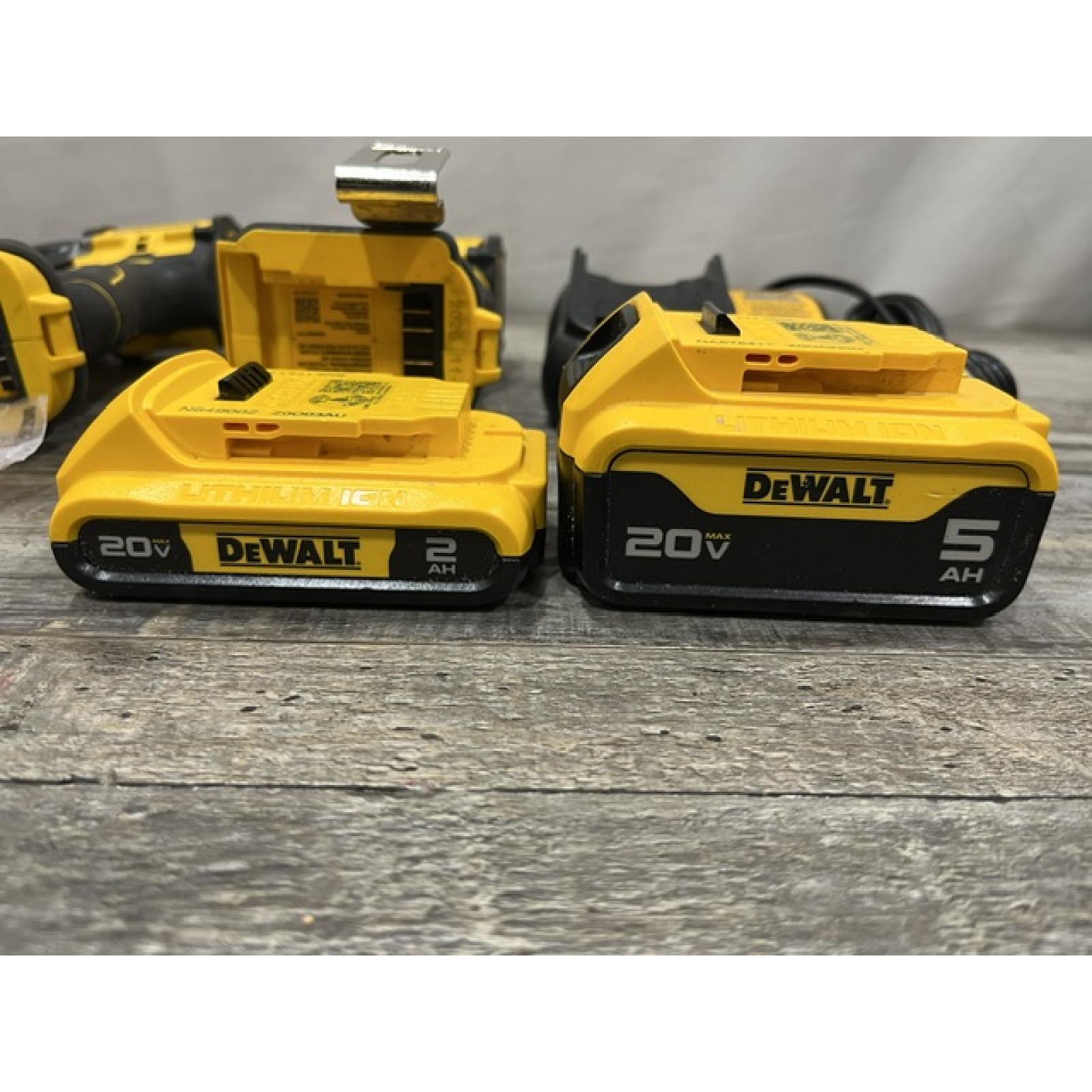 AS-IS DEWALT ATOMIC 20V MAX Lithium-Ion Cordless 2-Tool Combo Kit