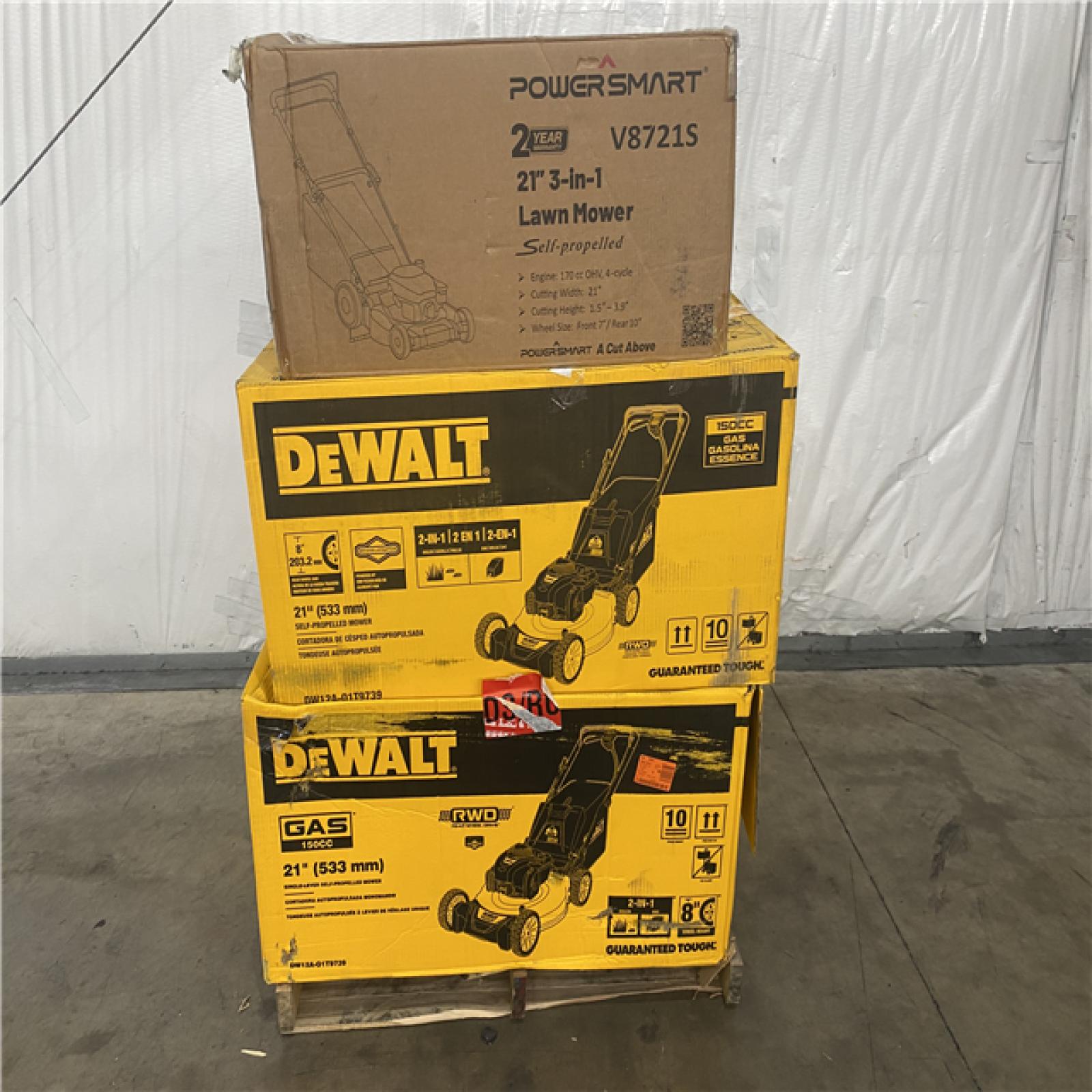 Houston Location AS IS - outdoor pallet