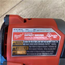 AS-IS Milwaukee FUEL 18V Lithium-Ion Brushless Cordless Hammer Drill and Impact Driver Combo Kit